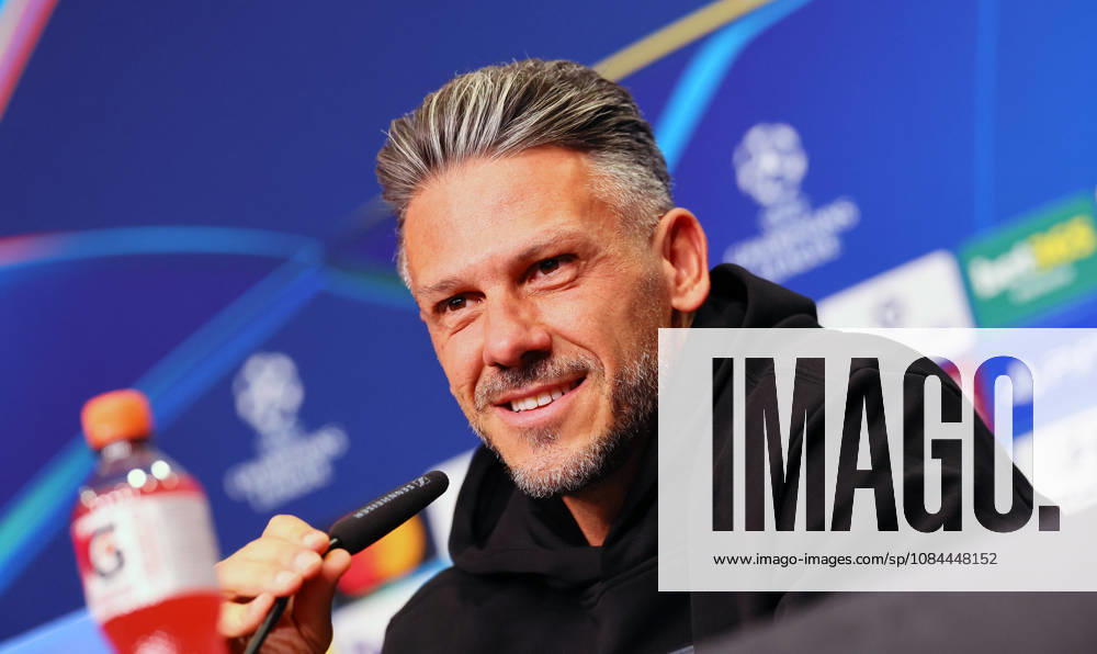 RB Leipzig Champions League Press Conference, Leipzig, October 12, 2026, RB Academy, UEFA Champions League, RB Leipzig press conference on the day before the RB Leipzig vs. PSV Eindhoven match. Pictured: Coach Martin Demichelis, RB Leipzig, Picture Point