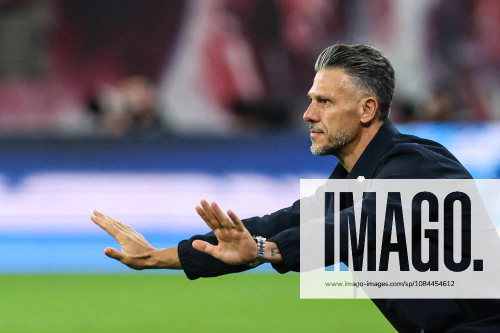 Coach Martin Demichelis, RB Leipzig, Bundesliga Season 2026–2027, League Match: RB Leipzig vs. Eintracht Frankfurt at the Red Bull Arena in Leipzig; Soccer, Germany, Man, Men