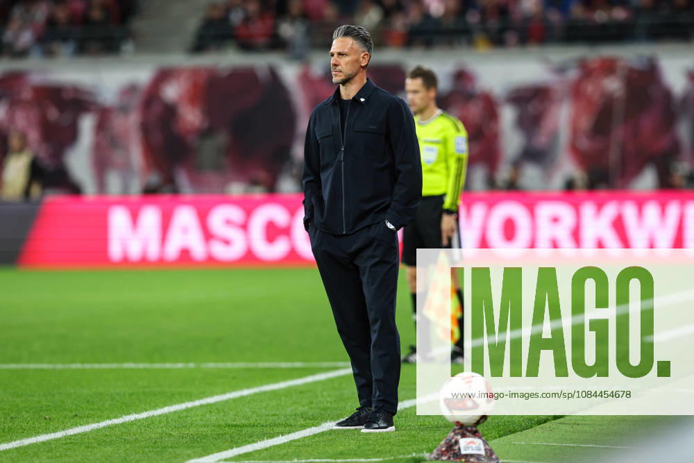 Coach Martin Demichelis, RB Leipzig 1, Bundesliga, 2026–2027 season, league match between RB Leipzig and Eintracht Frankfurt at the Red Bull Arena in Leipzig; soccer, Germany, man, men
