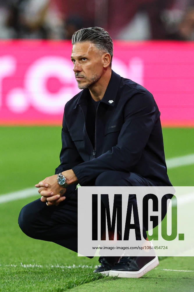 Coach Martin Demichelis, RB Leipzig, 2026–2027 Bundesliga season, league match between RB Leipzig and Eintracht Frankfurt at the Red Bull Arena in Leipzig; soccer, Germany, man, men