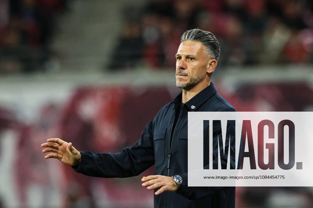 Coach Martin Demichelis, RB Leipzig 1, Bundesliga, 2026–2027 season, league match between RB Leipzig and Eintracht Frankfurt at the Red Bull Arena in Leipzig; soccer, Germany, man, men
