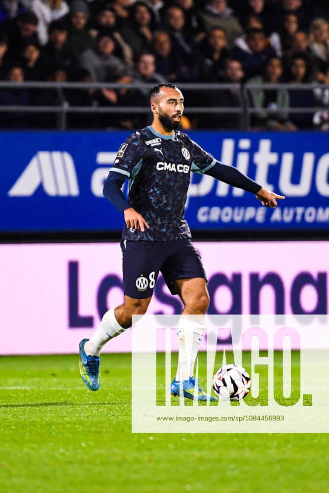 ESTAC Troyes v Olympique de Marseille - Ligue 1 McDonald s 2026 2027 Himad ABDELLI of Olympique de Marseille gives instructions during Ligue 1 McDonald s match between Troyes and Marseille at Stade de l Aube on October 11, 2026 in Troyes, France. Troyes France