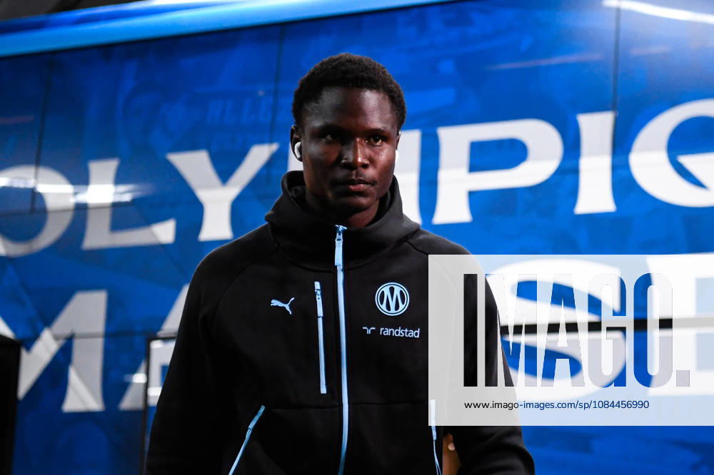 ESTAC Troyes v Olympique de Marseille - Ligue 1 McDonald s 2026 2027 Nouhoum KAMISSOKO of Olympique de Marseille arrive prior Ligue 1 McDonald s match between Troyes and Marseille at Stade de l Aube on October 11, 2026 in Troyes, France. Troyes France