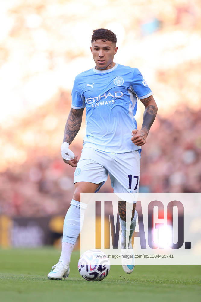 Liverpool gegen Manchester City, 11. Oktober 2026, Premier League, Liverpool gegen Manchester City, Enzo Fernández von Manchester City, Foto: Simon Stacpoole, Abseits, Liverpool, Großbritannien
