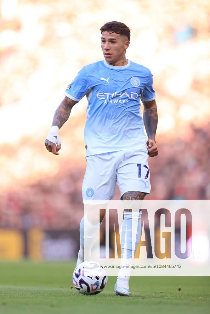 Liverpool gegen Manchester City, 11. Oktober 2026, Premier League, Liverpool gegen Manchester City, Enzo Fernández von Manchester City, Foto: Simon Stacpoole, Abseits, Liverpool, Großbritannien
