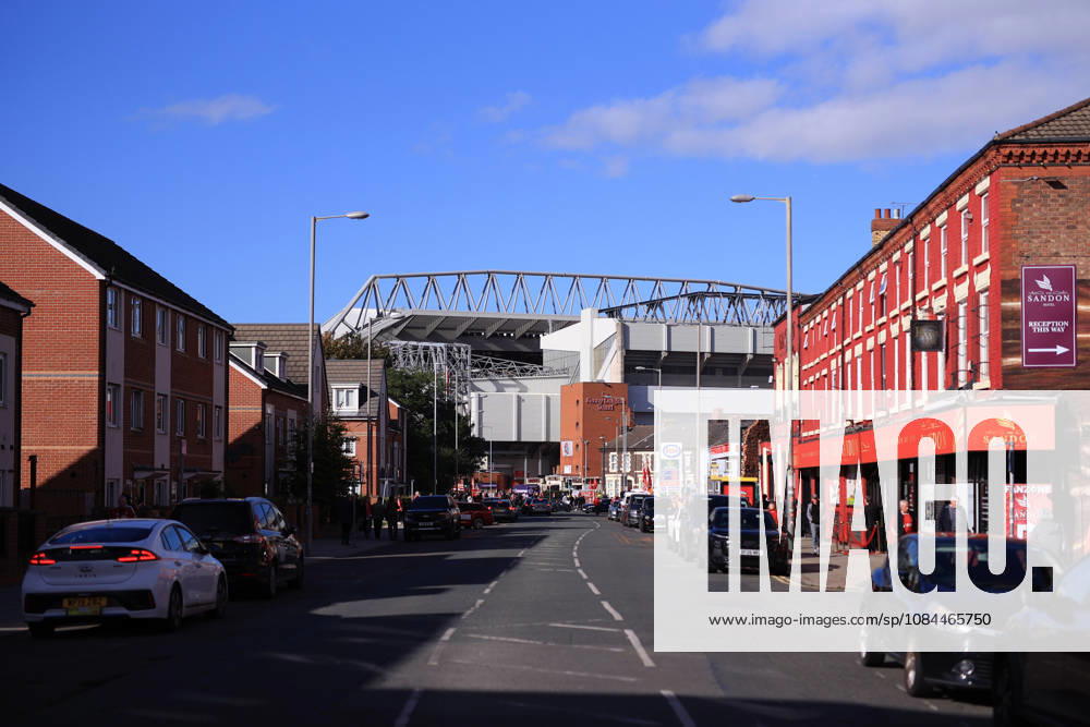 Liverpool gegen Manchester City, 11. Oktober 2026, Premier League, Liverpool gegen Manchester City, Gesamtansicht (GV) von Anfield, Foto: Simon Stacpoole, Abseits, Liverpool, Großbritannien