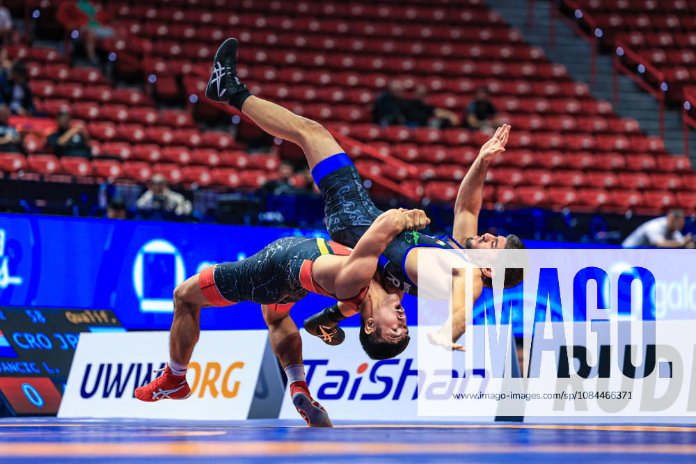 U23 World Championships, 72 kg, Greco-Roman: Shakhzod Kuchkorov (UZB) def. Ahmadreza Seifollah Mohsen Nezhad (IRI)