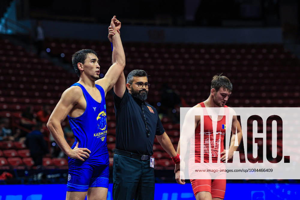 U23 World Championships, 82 kg, Greco-Roman: Dias Kaltay (KAZ) def. Constantin Tasca (MDA)