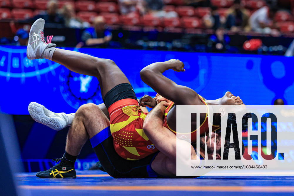 U23 World Championships, 97 kg, Greco-Roman: Mohammad Hadi Akbar Seydi Avendi (IRI) def. Jean Carlos Zambrano Longas (ECU)