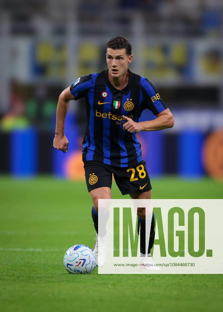 FC Internazionale v Parma Calcio 1913 - Serie A - Season 2026-2027 Milan, Italy, 10th October 2026. Benjamin Pavard of FC Internazionale during the FC Internazionale vs Parma Calcio 1913 Serie A match at Giuseppe Meazza, Milan. Picture credit should read: Jonathan Moscrop Milan Stadio Giuseppe Meazza Italy