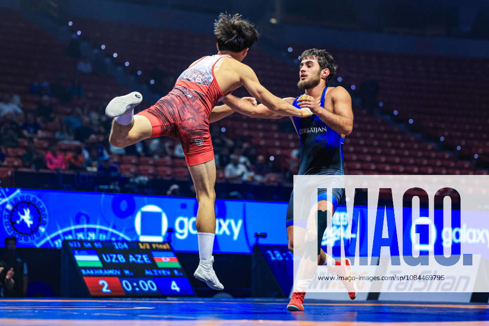 U23 World Championships, 60 kg Greco-Roman: Elmir Aliyev (AZE) defeated Mehroj Bakhramov (UZB)