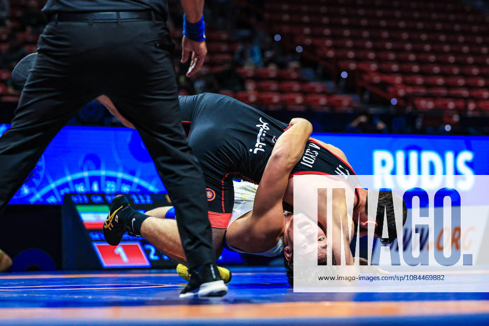 U23 World Championships, 97 kg, Greco-Roman: Yehor Yakushenko (UKR) defeated Mohammad Hadi Akbar Seydi Avendi (IRI)