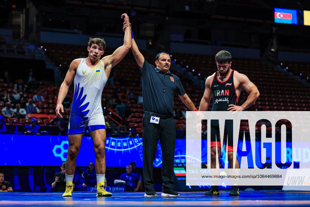 U23 World Championships, 97 kg, Greco-Roman: Yehor Yakushenko (UKR) defeated Mohammad Hadi Akbar Seydi Avendi (IRI)