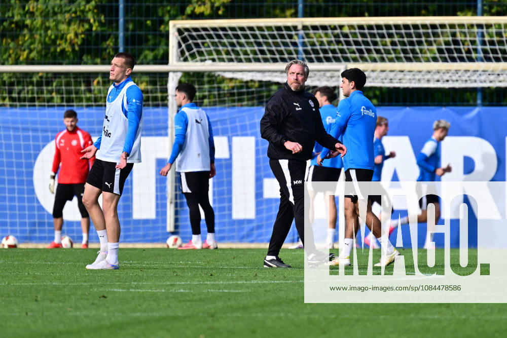 Soccer, Men s, 2nd Division Bundesliga, 2026–2027 Season, Holstein Kiel Practice, KSV Assistant Coach Michael Wimmer, Kiel, near Holstein Stadium in Projensdorf, Training Center, Northern Schleswig-Holstein, Germany