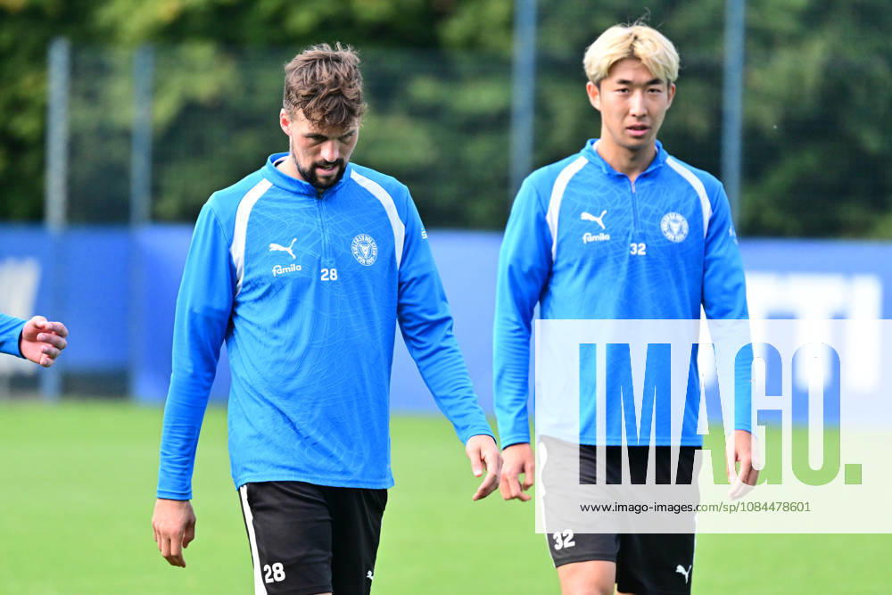 Soccer, Men s, 2nd Bundesliga, 2026–2027 Season, Holstein Kiel Practice, KSV Captain Jonas Meffert, Kiel, near Holstein Stadium Projensdorf, Training Center, Northern Schleswig-Holstein, Germany
