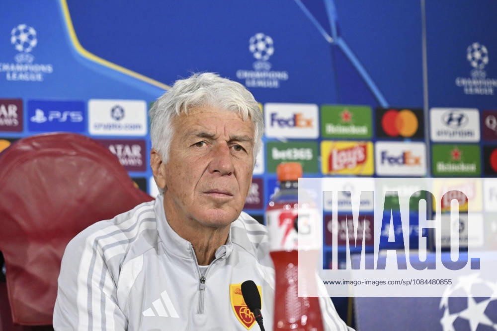 SOCCER - UEFA Champions League - AS Roma - press conference, PK, Pressekonferenz Photo by IPA ABACAPRESS.COM89631952 - Gian Piero Gasperini, head coach of AS Roma, during the 2026–2027 UEFA Champions League match between AS Roma and Real Madrid, at the press conference and pre-match training session at the Trigoria Training Center on October 13, 2026, in Rome, Rome. During the AS Roma press conference for the UEFA Champions League soccer match in Rome, Italy, on October 13, 2026 Roma Italy