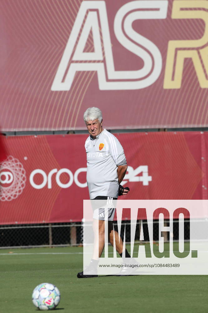 SOCCER - UEFA Champions League - AS Roma - press conference, PK, Pressekonferenz Photo by IPA ABACAPRESS.COM89637370 - October 13, 2026 Champions League: Gasperini and Malen Press Conference Training Sessions In the photo: Gasperini (Photo by Gino Mancini) Roma Italy