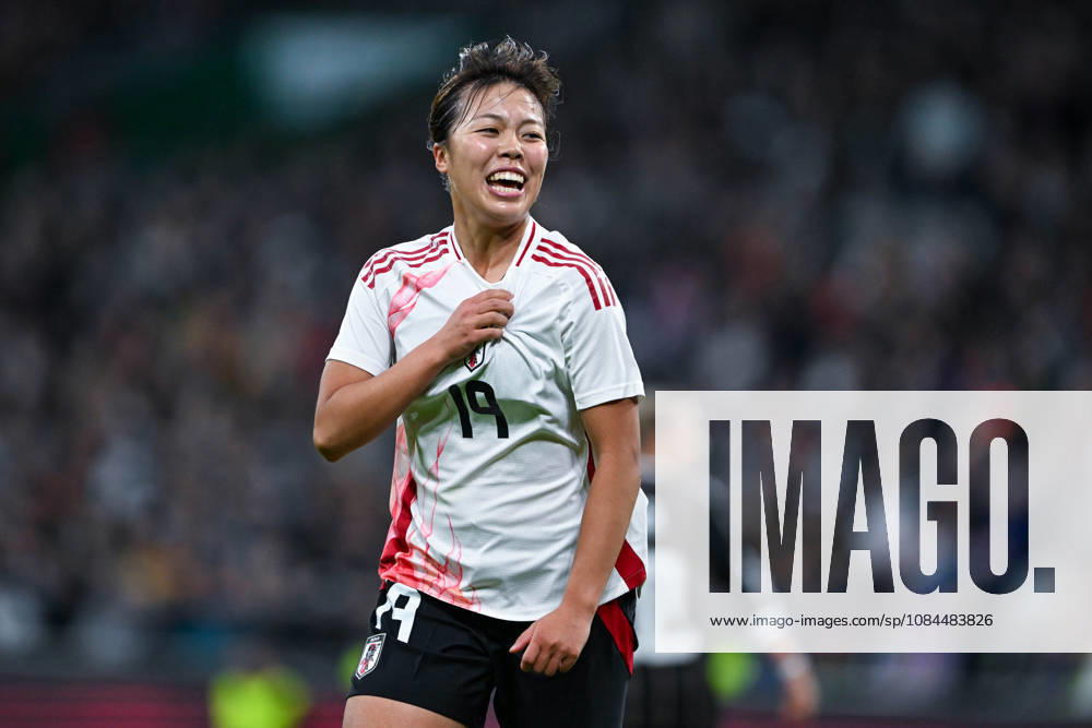 Women s International Match 26 27: Germany vs. Japan on October 13, 2026, at the Weserstadion in Bremen. Cheers, goal celebrations, goal scorers. Goal scorer Momoko Tanikawa of Japan celebrates after scoring to make it 0–1. MT