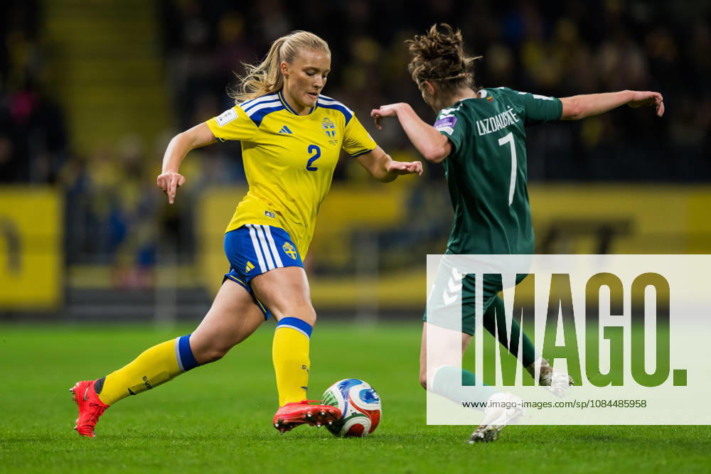 Smilla Holmberg of Sweden during the FIFA Women’s World Cup qualifying playoff soccer match between Sweden and Lithuania on October 13, 2026 in Stockholm. Photo by Emma Wallskog, BILDBYRÅN, code EW JZ0769. soccer, football, soccer, World Cup qualifier, FIFA Women’s World Cup qualifier, Sweden, Lithuania, women’s soccer, BBENG, Lithuania