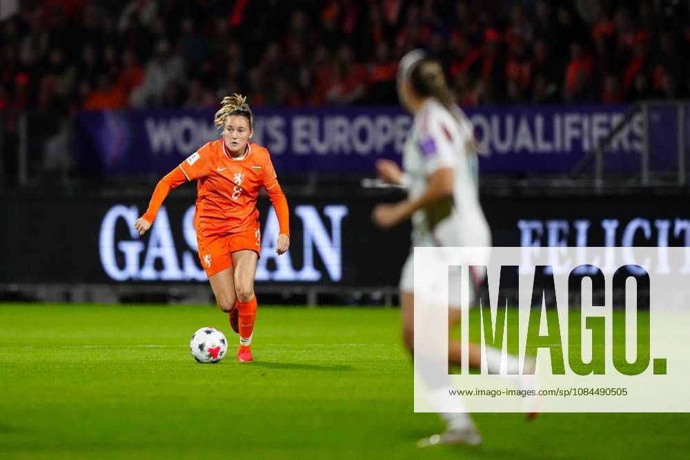 , Koning Willem II Stadium , season 2026 2027 , UEFA World Cup Qualification play-offs football , match between The Netherlands and Hungary (women) , picture shows Netherlands player Wieke Kaptein Netherlands - Hungary (women) x208295386x
