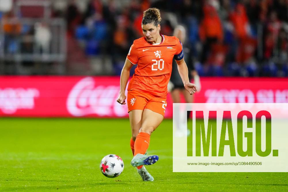 , Koning Willem II Stadium , season 2026 2027 , UEFA World Cup Qualification play-offs football , match between The Netherlands and Hungary (women) , picture shows Netherlands player Dominique Janssen Netherlands - Hungary (women) x208295396x