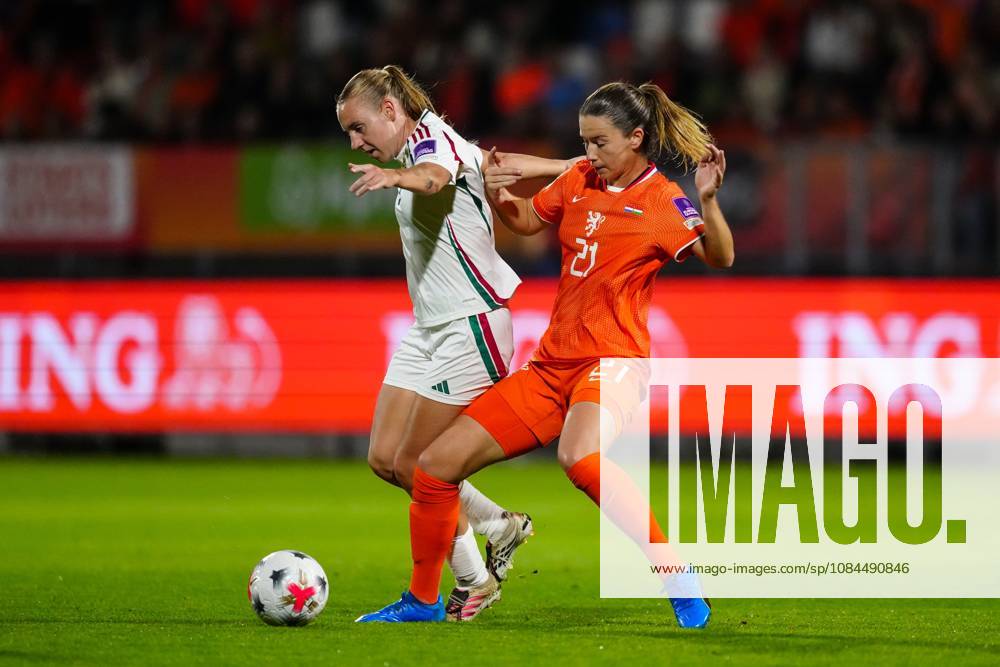 , Koning Willem II Stadium , season 2026 2027 , UEFA World Cup Qualification play-offs football , match between The Netherlands and Hungary (women) , picture shows Netherlands player Damaris Egurrola Netherlands - Hungary (women) x208295540x