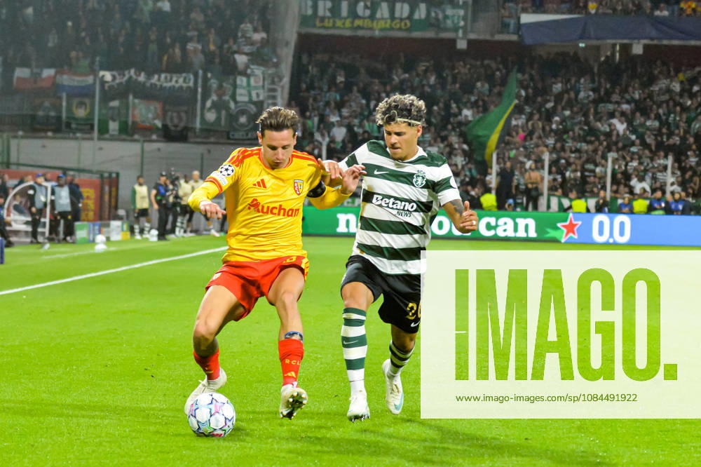 Florian Thauvin (RC Lens) Maxi Araujo (Sporting Club Portugal)