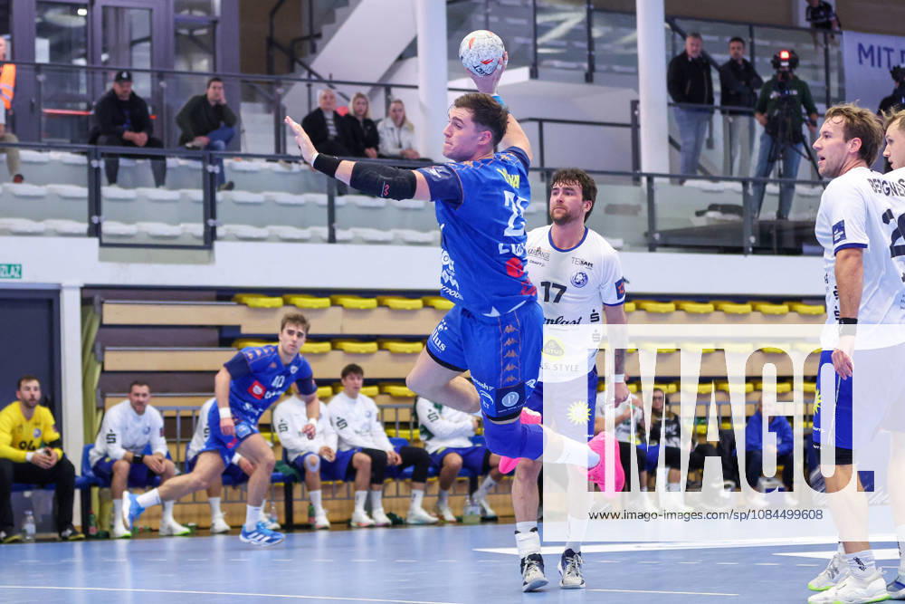 MRK Sesvete Triglav osiguranje v Bergischer HC - EHF European League Men Group Phase ZAGREB, CROATIA - OCTOBER 13: Petar Lulic of MRK Sesvete Triglav in action during the EHF European League Men Group Phase match between MRK Sesvete Triglav osiguranje v Bergischer HC at High School Jelkovec on October 13, 2026 in Zagreb, Croatia. MatijaxHabljak PIXSELL