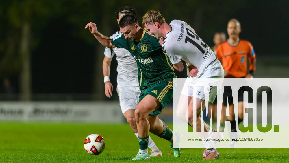 Soccer Season 2026–2027 Bavarian Regional League Matchday 14 SC Eltersdorf vs. SV Wacker Burghausen JoTe Yannik Jassmann 9, SC Eltersdorf Luca Lechner 13, SV Wacker Burghausen