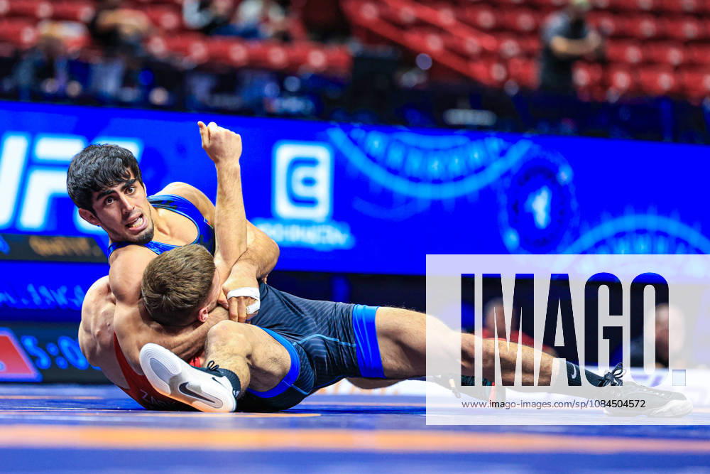 U23 World Championships, 72 kg, Greco-Roman: Farid Khalilov (AZE) defeated Vasile Zabica (MDA)