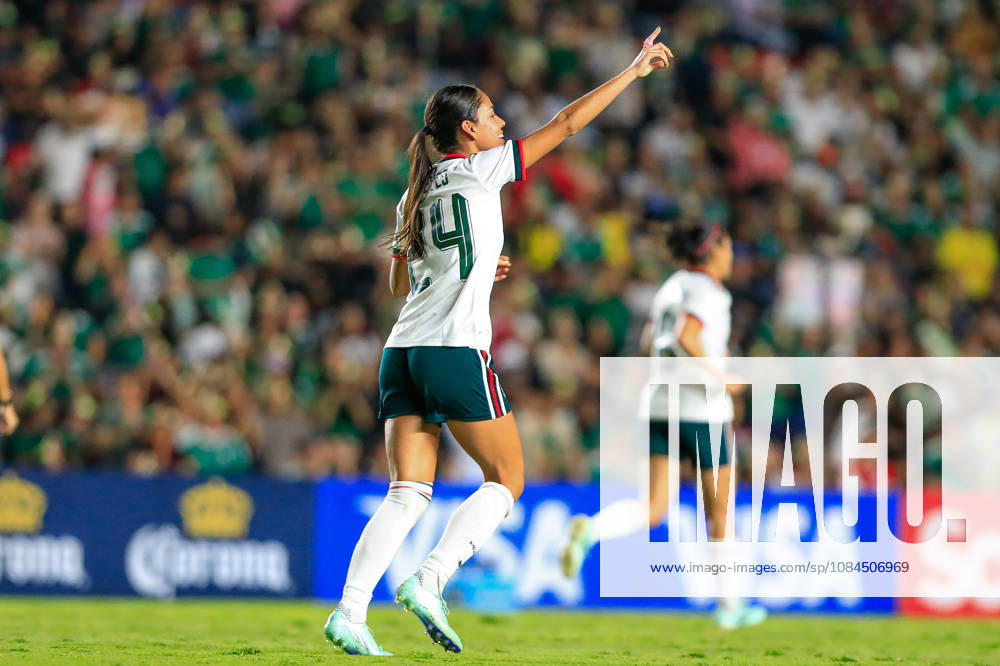 MEXICAN WOMEN S NATIONAL TEAM MEXICO VS. JAMAICA, INTERNATIONAL FRIENDLY, OCTOBER 13, 2026, QUERÉTARO, MEXICO Action photo of Maricarmen Reyes (No. 24) of Mexico celebrating a goal against Jamaica during an international friendly match at the Estadio Corregidora in Querétaro, Mexico. PHOTO BY IMAGENSHOP AGENCIA FOTOGRAFICA QUERÉTARO, QUERÉTARO, MEXICO