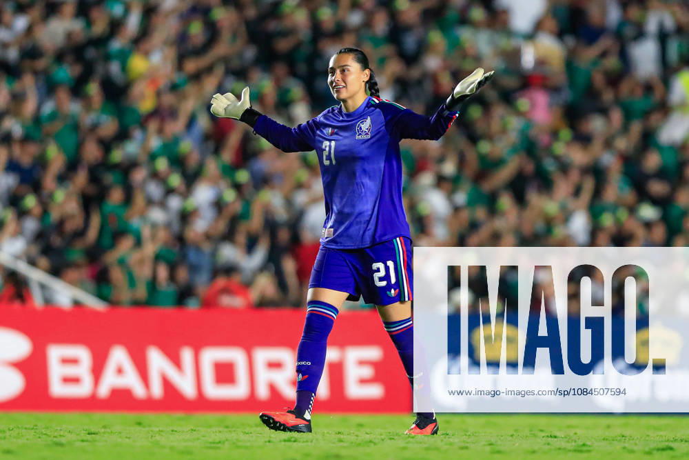 MEXICAN WOMEN S NATIONAL TEAM MEXICO VS. JAMAICA, INTERNATIONAL FRIENDLY, 10 13 2026 QUERÉTARO, MEXICO Action photo of Stephany Barrera (No. 21) of Mexico during an international friendly match at the Estadio Corregidora in Querétaro, Mexico. PHOTO BY IMAGENSHOP AGENCIA FOTOGRAFICA QUERÉTARO, QUERÉTARO, MEXICO