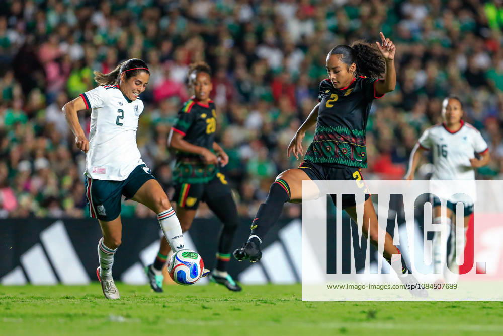 MEXICAN WOMEN S NATIONAL TEAM MEXICO VS. JAMAICA, INTERNATIONAL FRIENDLY, 10 13 2026 QUERÉTARO, MEXICO Action photo of Kenti Robles (L) of Mexico and Naya Cardoza (R) of Jamaica during an international friendly match at the Estadio Corregidora in Querétaro, Mexico. PHOTO BY IMAGENSHOP AGENCIA FOTOGRAFICA QUERÉTARO, QUERÉTARO, MEXICO