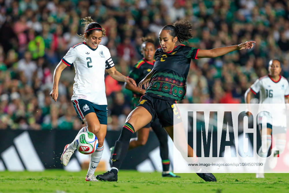 MEXICAN WOMEN S NATIONAL TEAM MEXICO VS. JAMAICA, INTERNATIONAL FRIENDLY, 10 13 2026 QUERÉTARO, MEXICO Action photo of Kenti Robles (L) of Mexico and Naya Cardoza (R) of Jamaica during an international friendly match at the Estadio Corregidora in Querétaro, Mexico. PHOTO BY IMAGENSHOP AGENCIA FOTOGRAFICA QUERÉTARO, QUERÉTARO, MEXICO