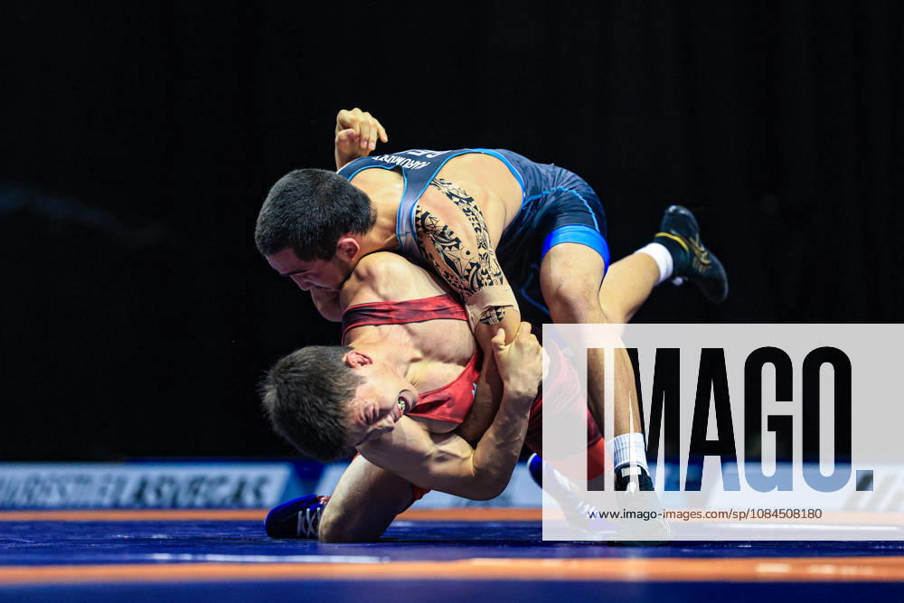 U23 World Championships, 55 kg Greco-Roman: Koba Karumidze (GEO) def. Barsbek Asankozhoev (KGZ)