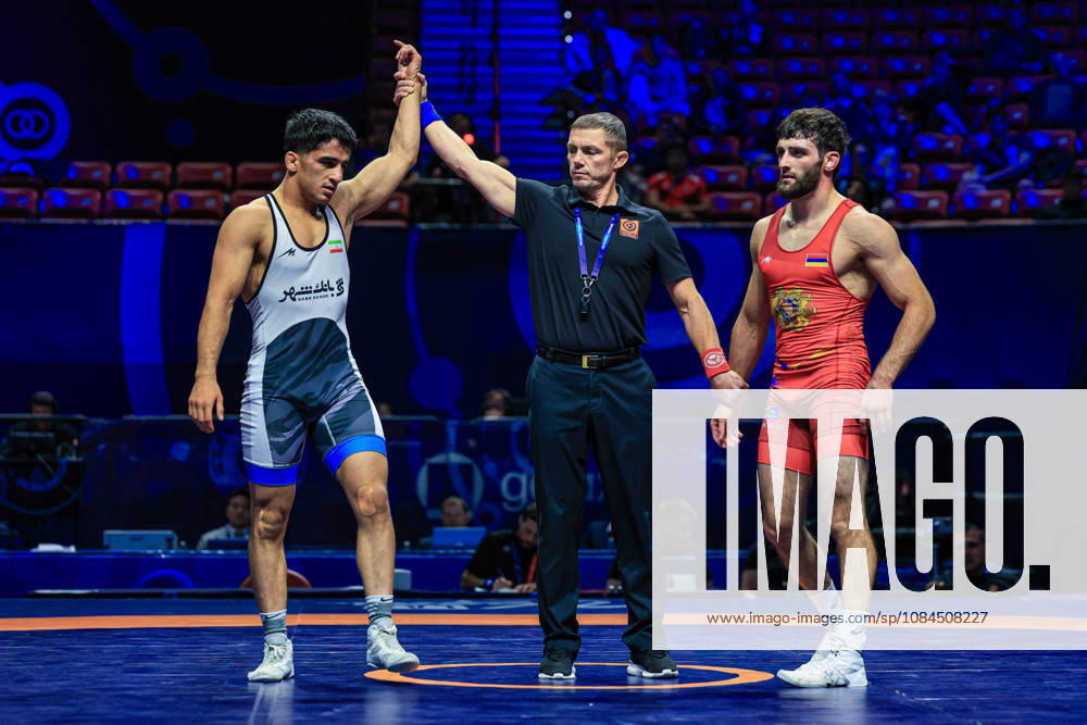 U23 World Championships, 67 kg, Greco-Roman: Mohammad Mahmoud Kamali (IRI) defeated Yurik Hoveyan (ARM)