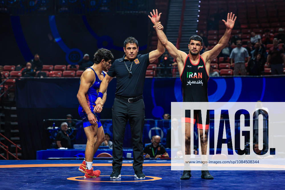 U23 World Championships, 82 kg Greco-Roman: Abolfazl Esmaeil Mohmedi (IRI) def. Martik Petrosyan (ARM)