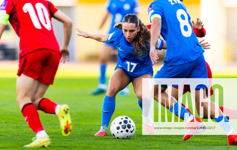 SOCCER - FIFA World Cup, WM, Weltmeisterschaft, Fussball - Women s Qualifiers - Slovenia vs. Turkey Photo by IPA ABACAPRESS.COM89666630 - Izabela Krizaj of Slovenia (SLO) during a soccer match between Slovenia (SLO) and Turkey (TUR) in Round 1 of the Playoffs of the 2027 FIFA Women s European Qualifiers at Domzale Stadium, Domzale, Slovenia, on October 13, 2026. Photo by Nik Moder Moder Photo Agency during the Women s Qualifiers—Slovenia vs. Turkey, a FIFA World Cup match on October 13, 2026