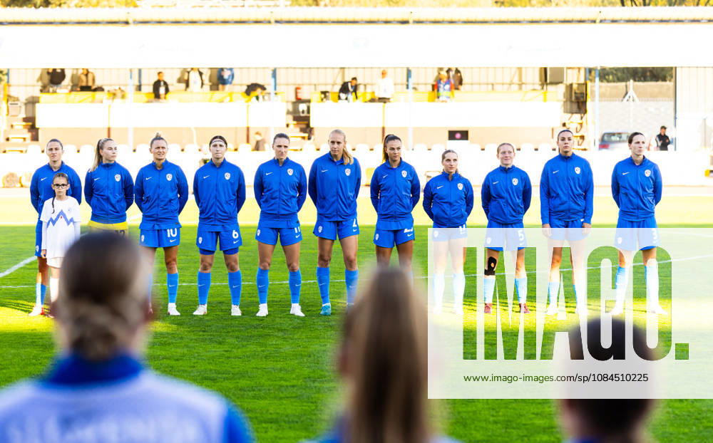 SOCCER - FIFA World Cup, WM, Weltmeisterschaft, Fussball - Women s Qualifiers - Slovenia vs. Turkey Photo by IPA ABACAPRESS.COM89666608 - Slovenian players during the soccer match between Slovenia (SLO) and Turkey (TUR) in Round 1 of the Playoffs of the 2027 FIFA Women s European Qualifiers at Domzale Stadium in Domzale, Slovenia, on October 13, 2026. Photo by Nik Moder Moder Photo Agency during the Women s Qualifiers—Slovenia vs. Turkey, a FIFA World Cup match on October 13, 2026