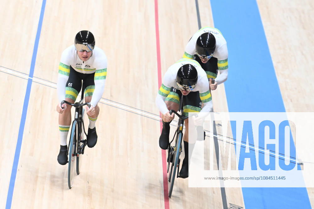 World Championships Elite Track; Giornata 01; 2026, Australia; Barber, Daniel; Elliott, Ryan; Hoffman, Leigh; Shanghai - Velodromo;