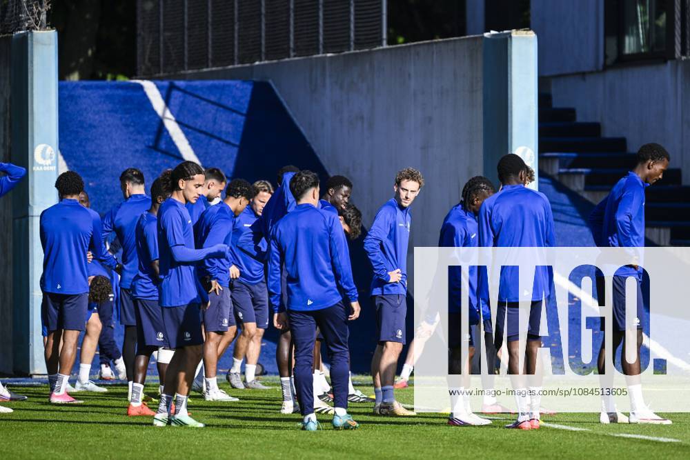 Gent s Gilles De Meyer pictured during a training session of Belgian soccer team KAA Gent, Wednesday 14 October 2026 in Gent. The team is preparing for the opening match of the UEFA Conference League league phase against Danish Aarhus GF tomorrow. TOMxGOYVAERT x189775668x
