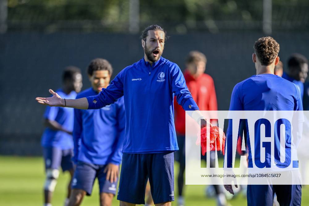 KAA Gent v AGF Aarhus - UEFA Conference League Media Activities 14 10 2026 GENT, BELGIUM - OCTOBER 14 : Burgess Christian defender of KAA Gent pictured during a training session ahead of the UEFA Conference League 2026 27 League Phase matchday 1 match between KAA Gent and AGF Aarhus on October 14, 2026 in Gent, Belgium, 14 10 2026 Gent Belgium