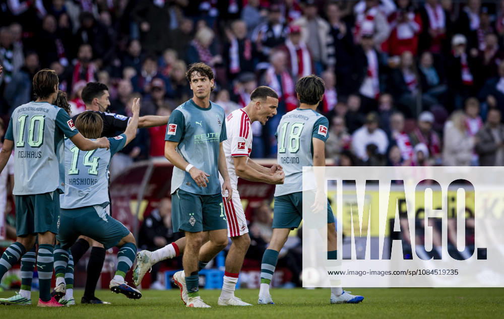 Cologne, Germany, Oct. 11, 2026 Goal Celebration Said El Mala Cologne Philipp Sander BMG Shuto Machino BMG 1 FC Cologne Borussia Mönchengladbach 11 10 2026