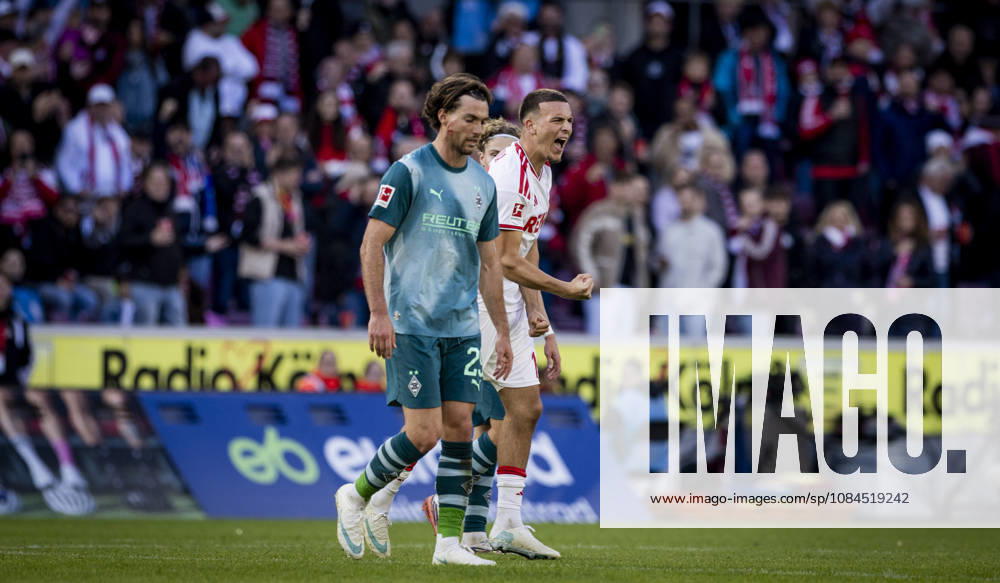 Cologne, Germany, Oct. 11, 2026 Goal celebration Said El Mala Cologne Joe Scally BMG 1 FC Cologne Borussia Mönchengladbach 11 10 2026