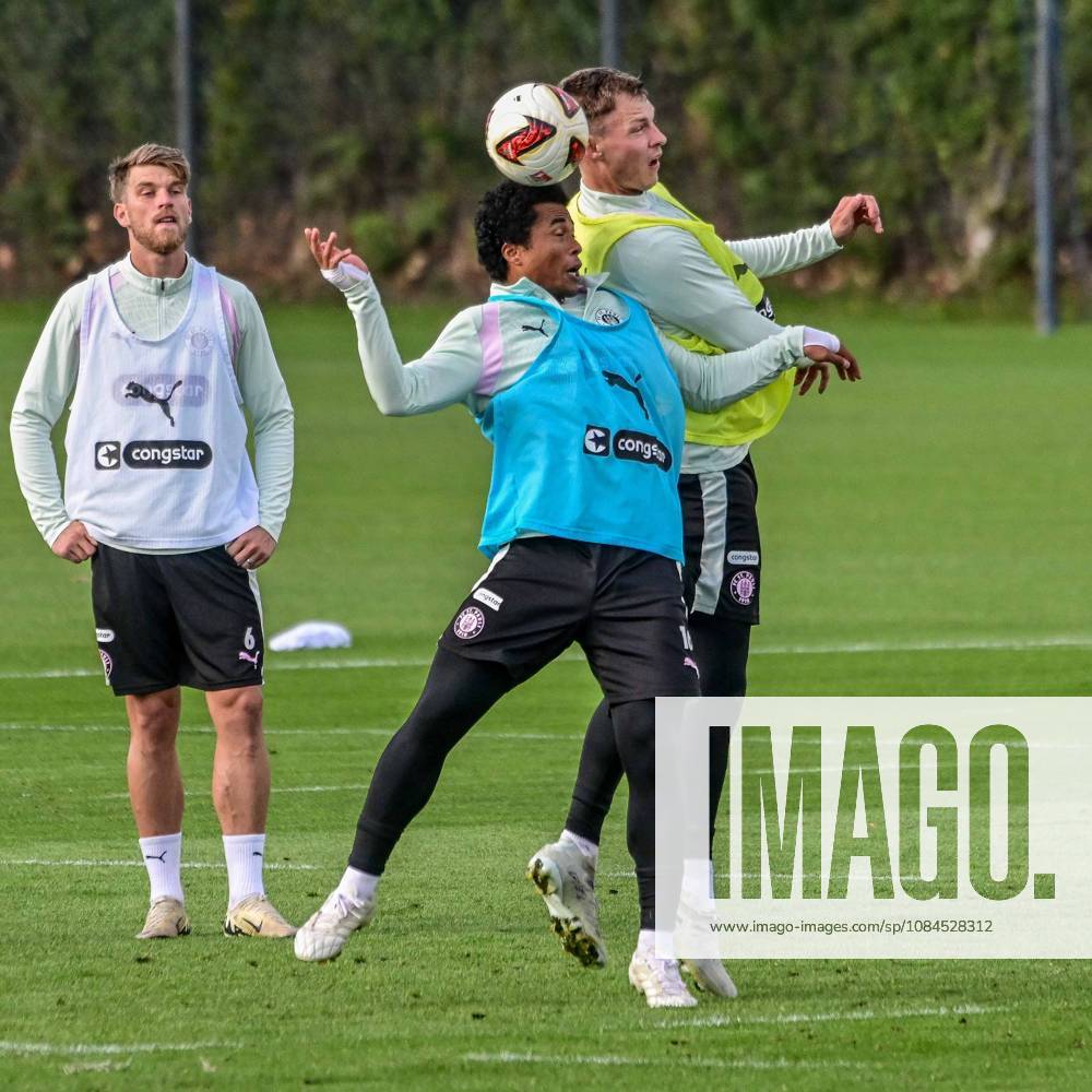Joel Chima Fujita Nemeth David Pauli Germany, Hamburg, Training Facility on Kollaustrasse, Soccer, 2. Bundesliga, FC St. Pauli