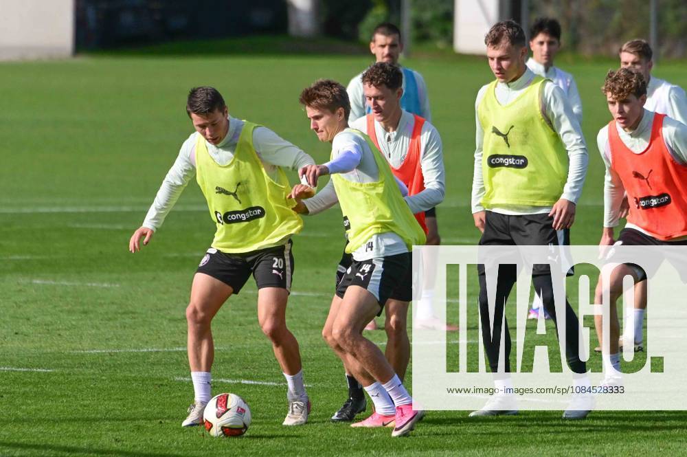 Rasmussen, Mathias, Ahlstrand, Erik, Kaars, Martijn, Nemeth, David, Pauli, Germany, Hamburg, Training Facility on Kollaustrasse, Soccer, 2. Bundesliga, FC St. Pauli