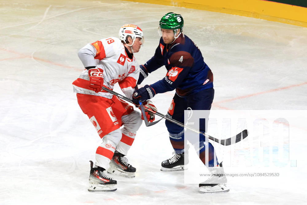 DEU, GER, Ice Hockey, Champions League, 2026–27 Season, Berlin, Eisbären Berlin vs. Klagenfurther AC Adam Smith Eisbären Berlin 4, David Waschnig Klagenfurt 19 nordphoto GmbH Engler City Corrugated Iron Palace Federal State Country