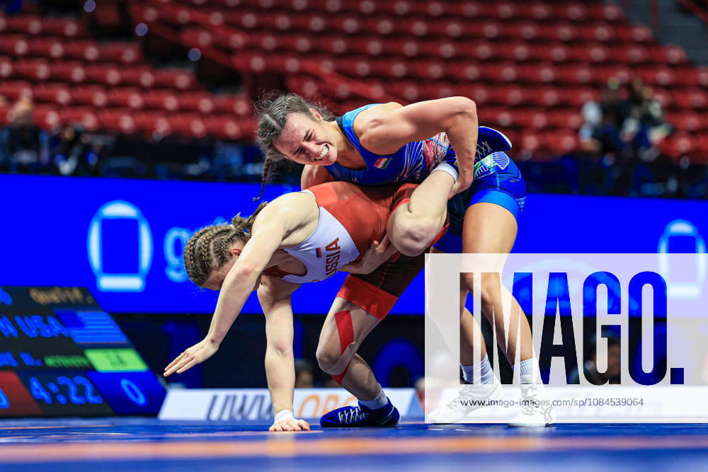 U23 World Championships, 55 kg, Women s Weight Class: Gerda Terek (HUN) defeated Kira Solobchuk (RUS)