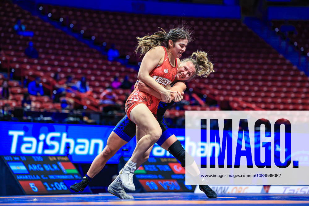 U23 World Championships, 59 kg, Women s Weight Class: Camila Agustina Amarilla (ARG) defeated Marta Hetmanava (BLR)