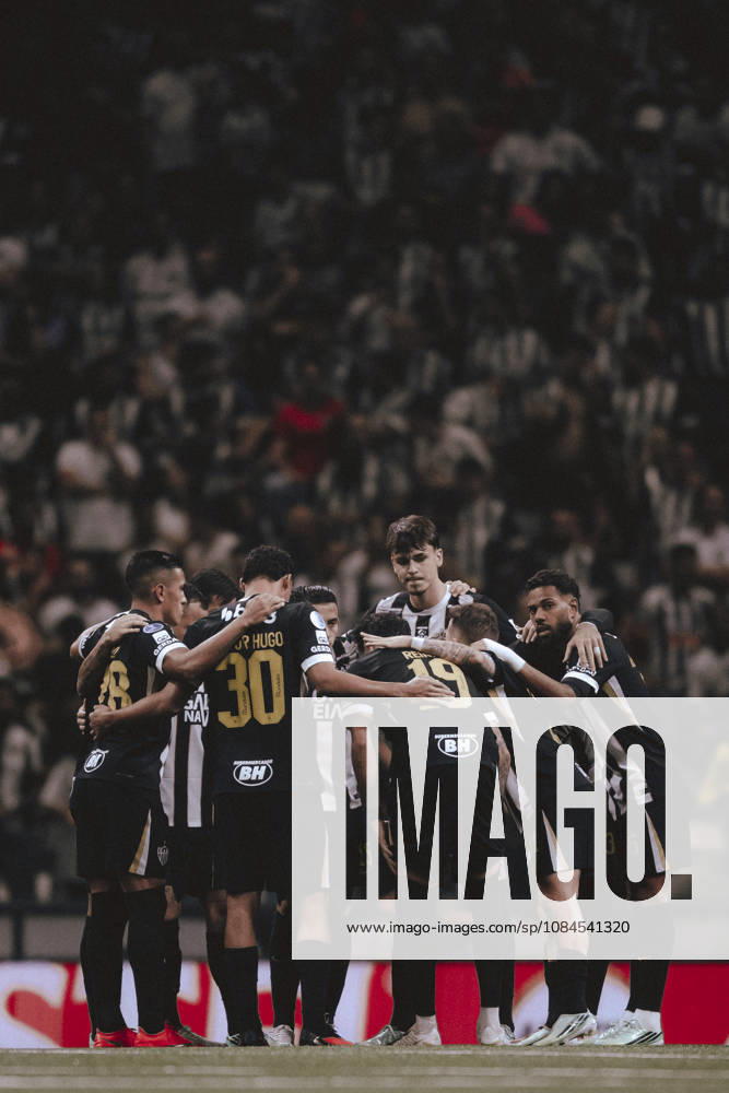 Atletico Mineiro starting eleven gathered during the Copa CONMEBOL Sudamericana 2026 semi-final first leg match between Atletico Mineiro and Montevideo City Torque at Arena MRV on October 14, 2026 in Belo Horizonte, Brazil (Photo by Yuri Laurindo Sports Press Photo SPP)